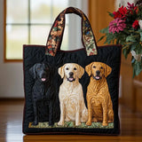 Handcrafted Bag | Three Labradors