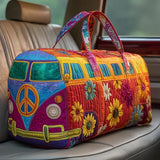 Padded Travel Bag Hippie Bus