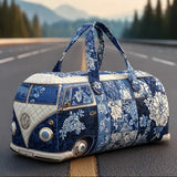 Quilted Travel Bag Indigo