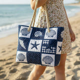 Handcrafted Beach Bag | Shell Serenity
