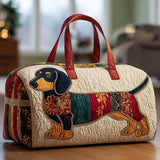 Padded Travel Bag - Patchwork Dog