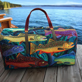 Padded Travel Bag - Rainbow Trout