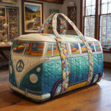 Padded Travel Bag - Retro Bus