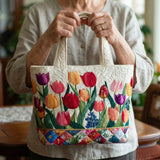 Handcrafted Bag | Tulips
