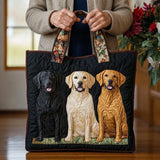 Handcrafted Bag | Three Labradors