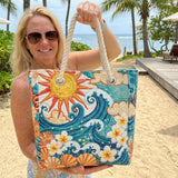 Handcrafted Beach Bag | Warm Halo